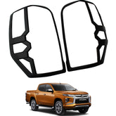 Mitsubishi L200 Series 6 2019 On - Stx Tail Light Guards Covers - Pair - Black